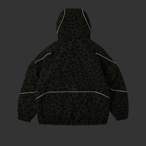 Palace M-TECH HOODED JACKET OLIVE CHEETAH - Colorway