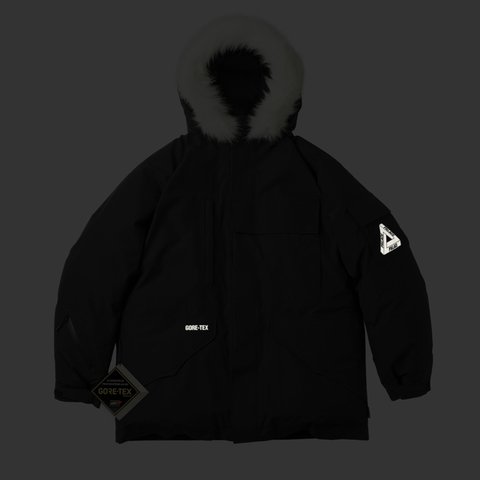 Palace GORE-TEX DOWN PARKA BLACK - Colorway