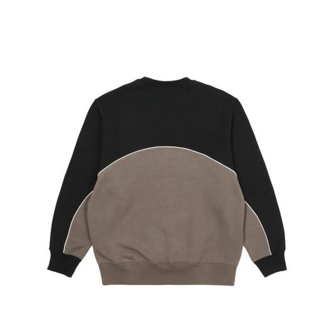 Palace 2 TONE ARCH CREW BLACK / GREY