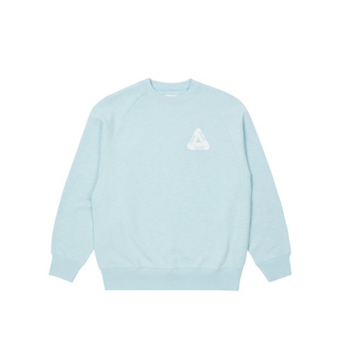Palace TRI-FERG SLUB CREW LIGHT BLUE - Colorway