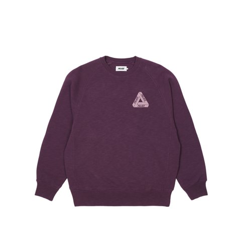 Palace TRI-FERG SLUB CREW PURPLE - Colorway