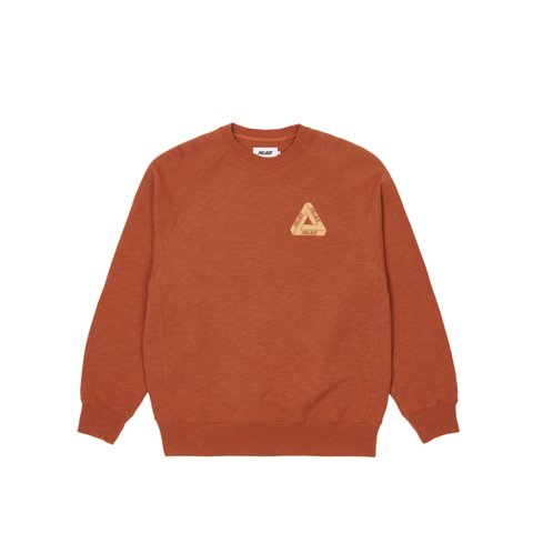 Palace TRI-FERG SLUB CREW RUST - Colorway