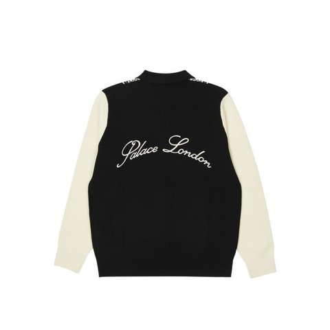 Palace PALACE LONDON KNITTED POLO BLACK