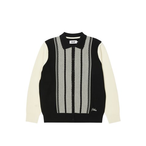 Palace PALACE LONDON KNITTED POLO BLACK - Colorway