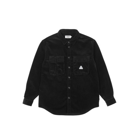 Palace CARGO CORD SHIRT BLACK - Colorway
