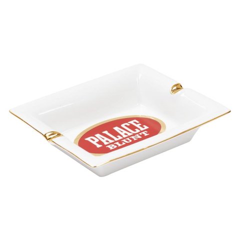 Palace PALACE BLUNT CERAMIC ASHTRAY WHITE