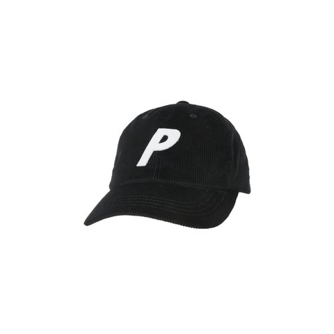 P-TECH CORD 6-PANEL BLACK