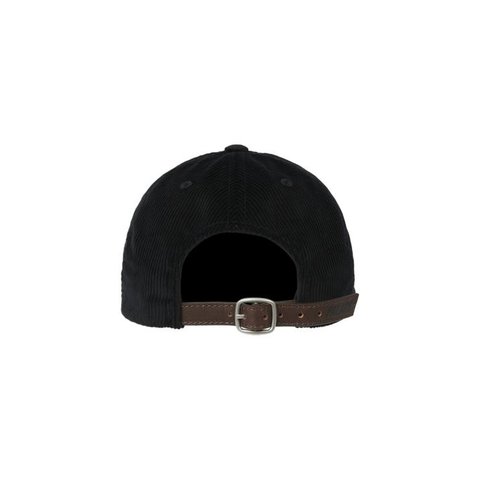 P-TECH CORD 6-PANEL BLACK