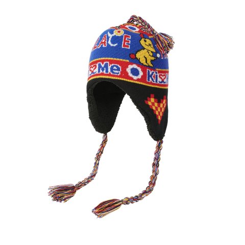 Palace CUTE EAR FLAPPER BEANIE BLACK - Colorway