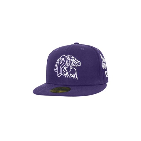 Palace P-STATUE NEW ERA 59 FIFTY PURPLE - Colorway