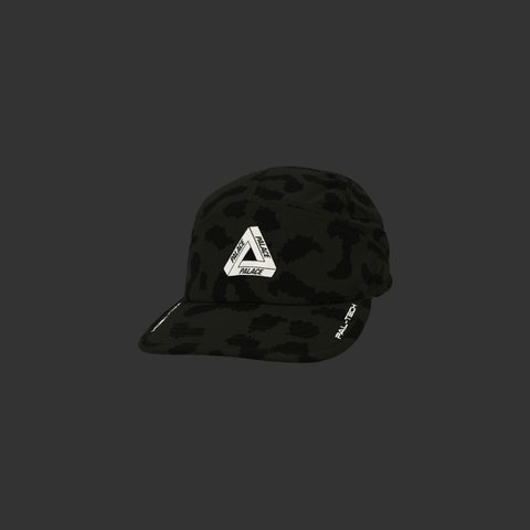 Palace M-TECH SHELL RUNNING HAT OLIVE CHEETAH - Colorway