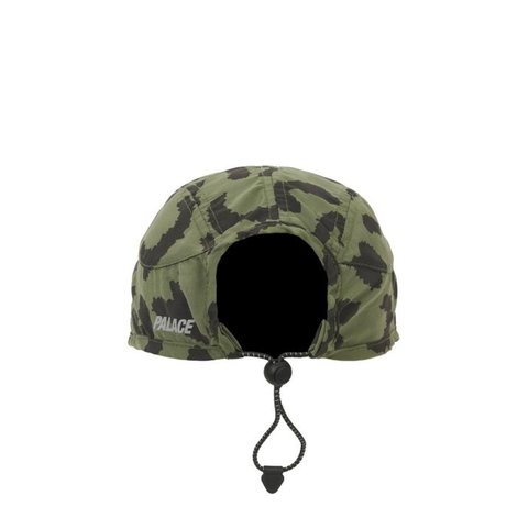 Palace M-TECH SHELL RUNNING HAT OLIVE CHEETAH