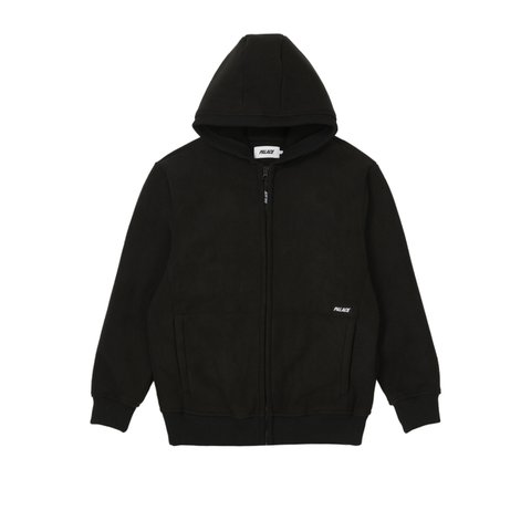 THERMA ZIP HOOD BLACK