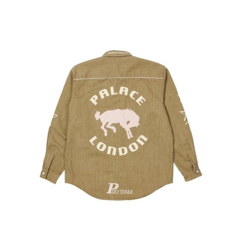 Palace RODEO SHIRT BROWN