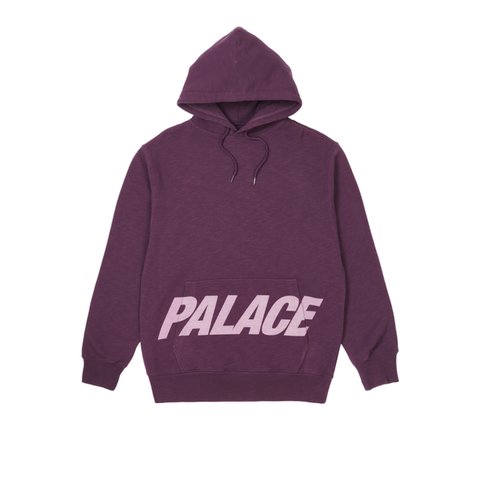 Palace PAL POCKET SLUB HOOD PURPLE - Colorway