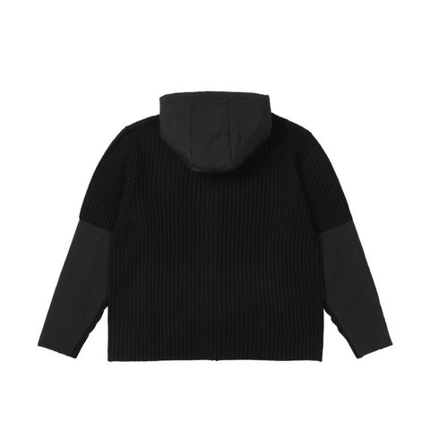 Palace MARINE ZIP HOOD KNIT BLACK