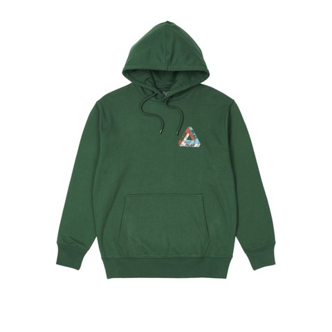 Palace SWIRL TRI-FERG HOOD GREEN - Colorway