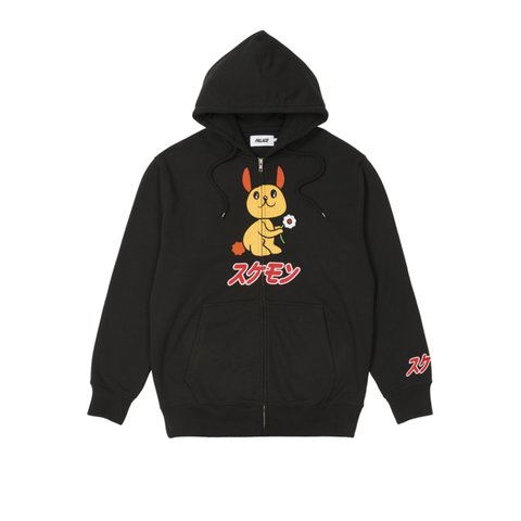 Palace CUTE ZIP HOOD BLACK - Colorway