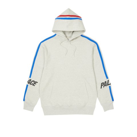 Palace S-LINE PANEL HOOD GREY MARL - Colorway