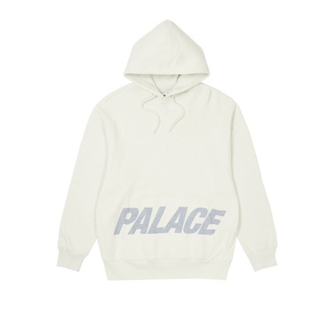 Palace PAL POCKET SLUB HOOD WHITE - Colorway