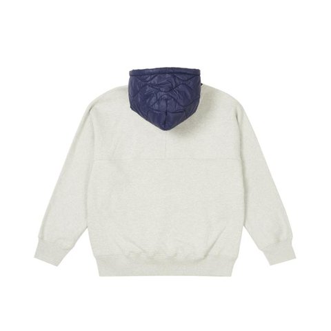 Palace BAFFLED HOOD GREY MARL