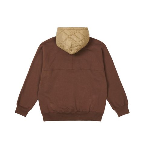Palace BAFFLED HOOD BROWN