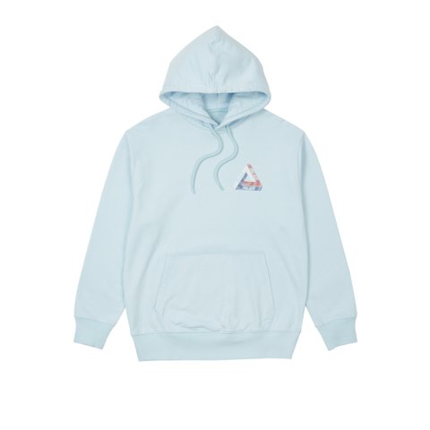 SWIRL TRI-FERG HOOD BABY BLUE