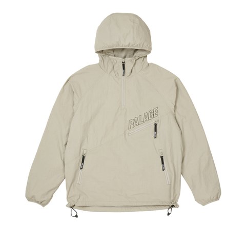 Palace SLANT ZIP SHELL JACKET GREY - Colorway