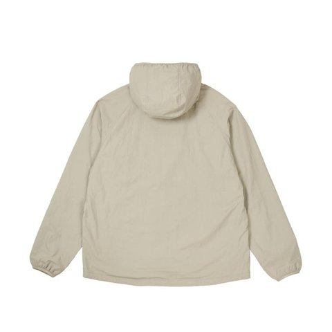 Palace SLANT ZIP SHELL JACKET GREY
