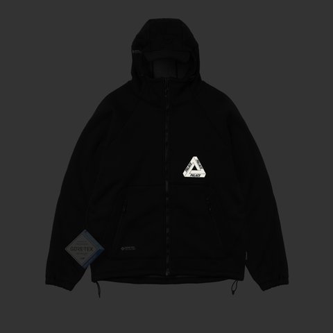 Palace GORE-TEX INFINIUM CAP JACKET BLACK - Colorway