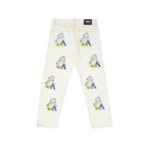 Palace DUCKS BAGGIES JEAN WHITE