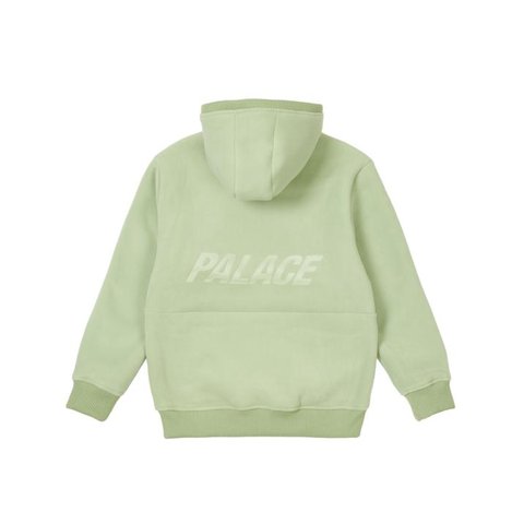 Palace THERMA ZIP HOOD GREEN