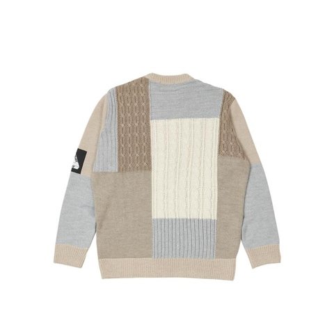 Palace CABLE PATCHWORK KNIT MULTI