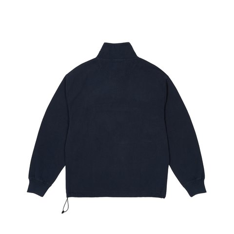 Palace 1/4 ZIP WASHED FUNNEL NAVY - Colorway