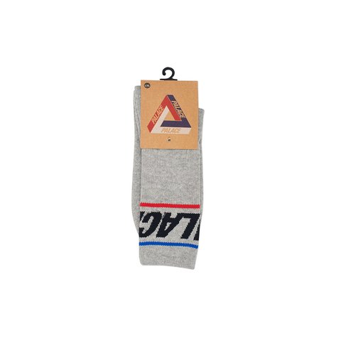 Palace BASICALLY A SOCK GREY MARL - Colorway