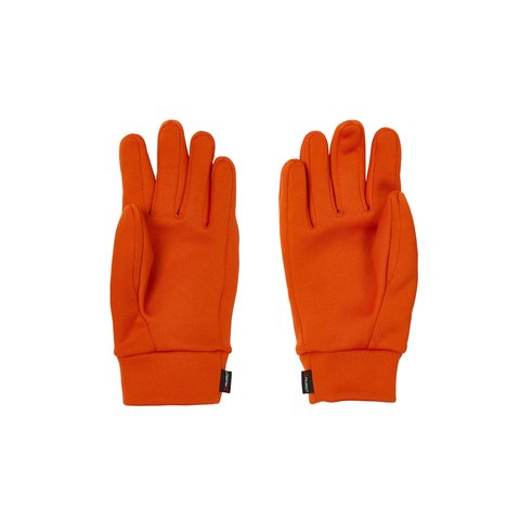 Palace POLARTEC POWERSTRETCH GLOVES ORANGE - Colorway