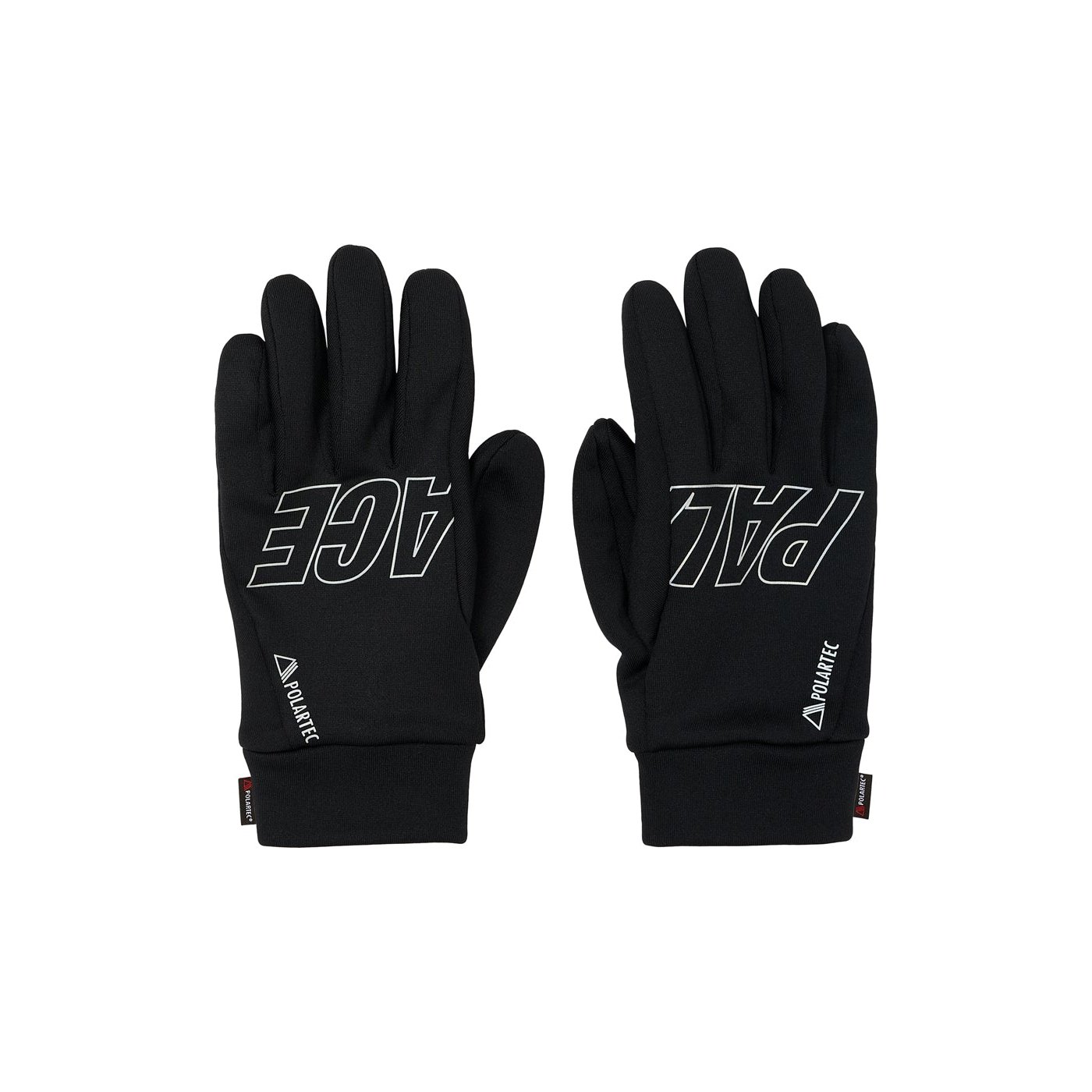 POLARTEC POWERSTRETCH GLOVES BLACK