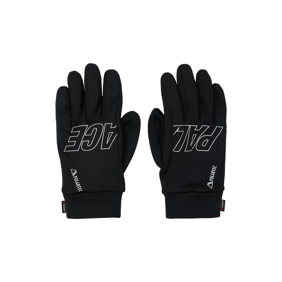 Palace POLARTEC POWERSTRETCH GLOVES BLACK (Winter 2023) - $52.00