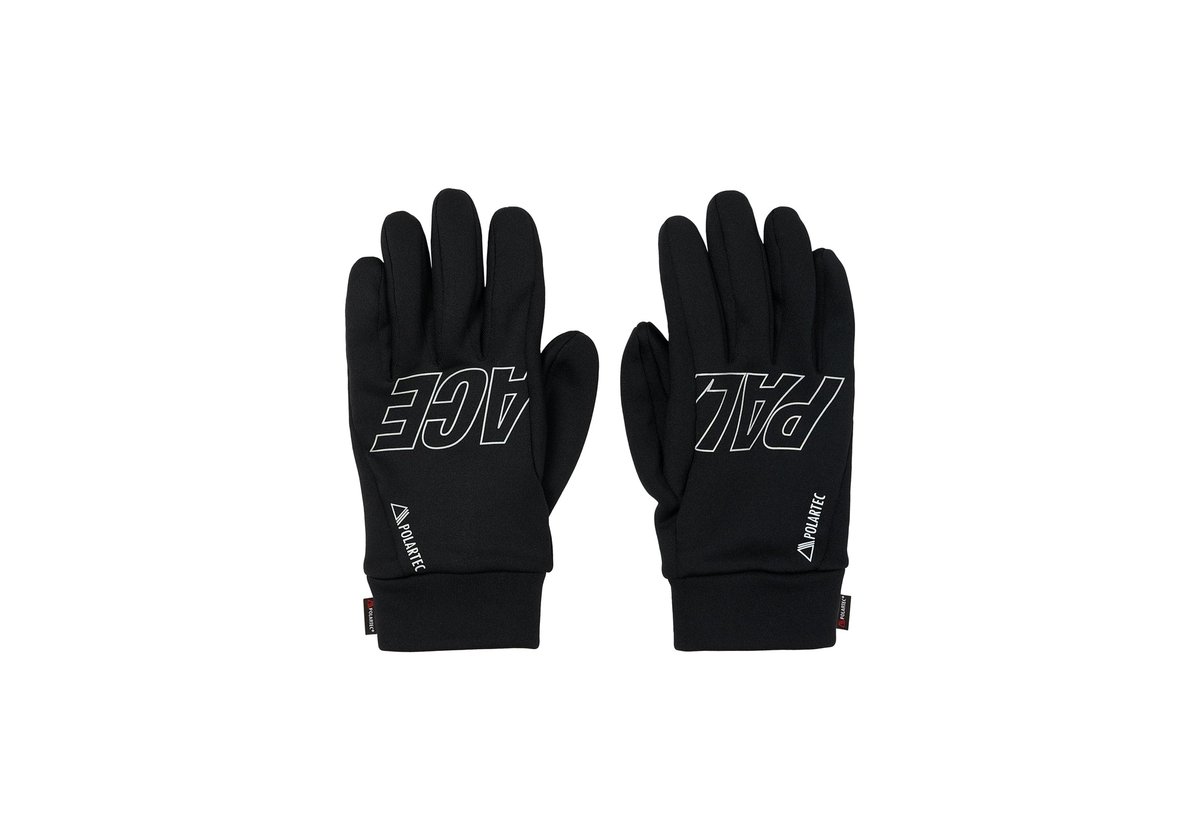 POLARTEC POWERSTRETCH GLOVES BLACK - PalaceCommunity