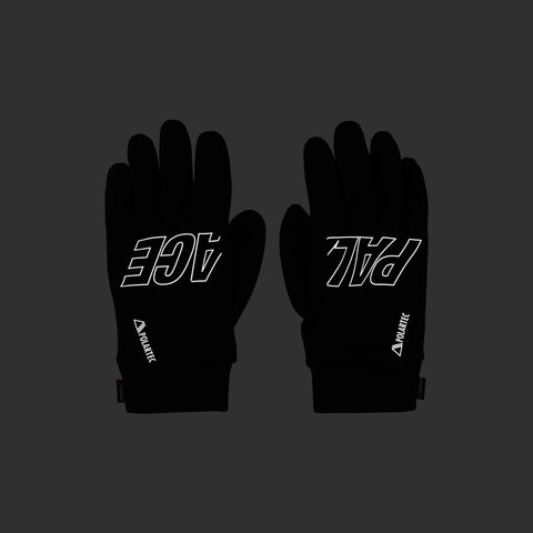 Palace POLARTEC POWERSTRETCH GLOVES BLACK - Colorway