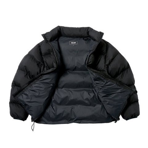 Palace RIPSTOP PUFFA BLACK - Colorway