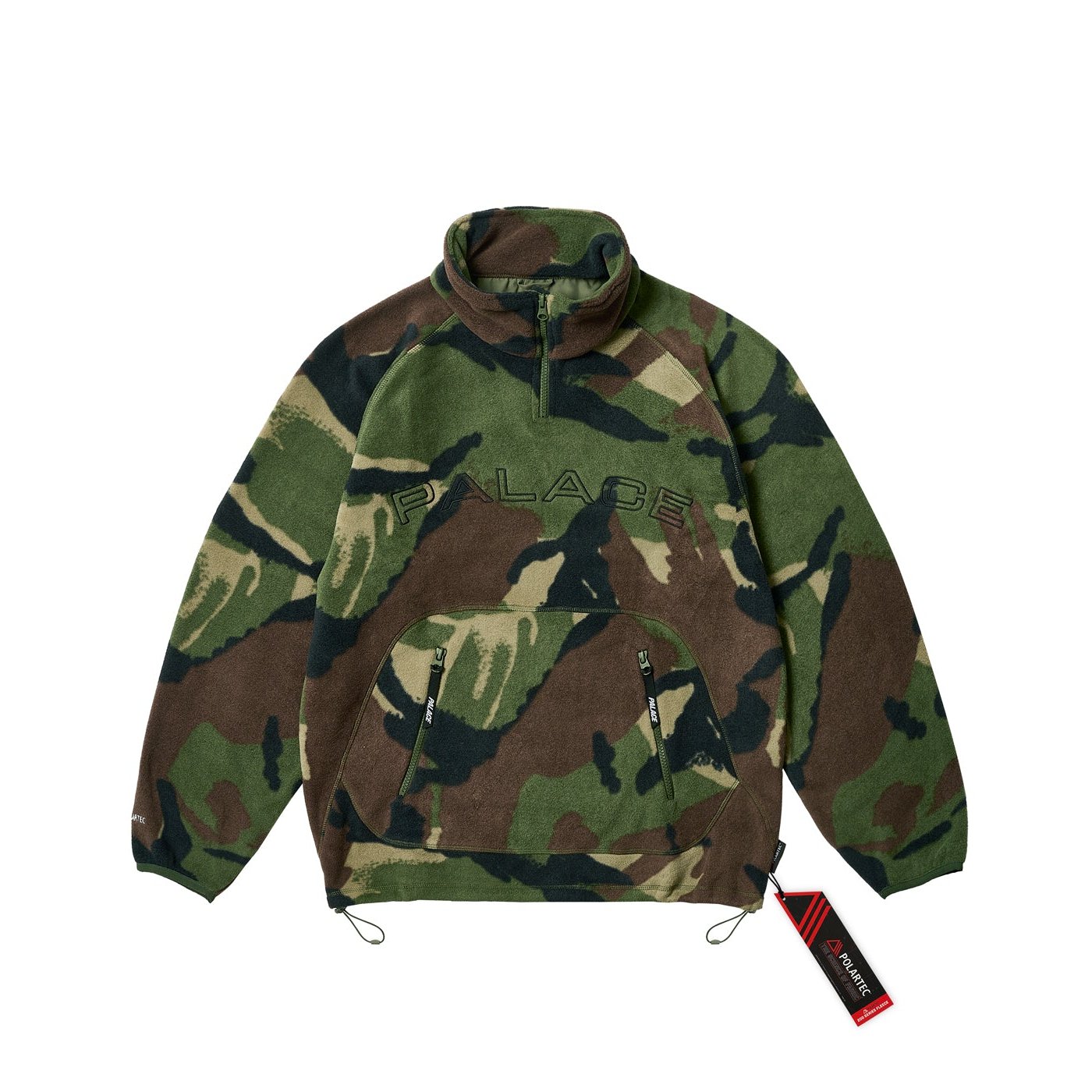 POLARTEC FLEECE FUNNEL WOODLAND CAMO