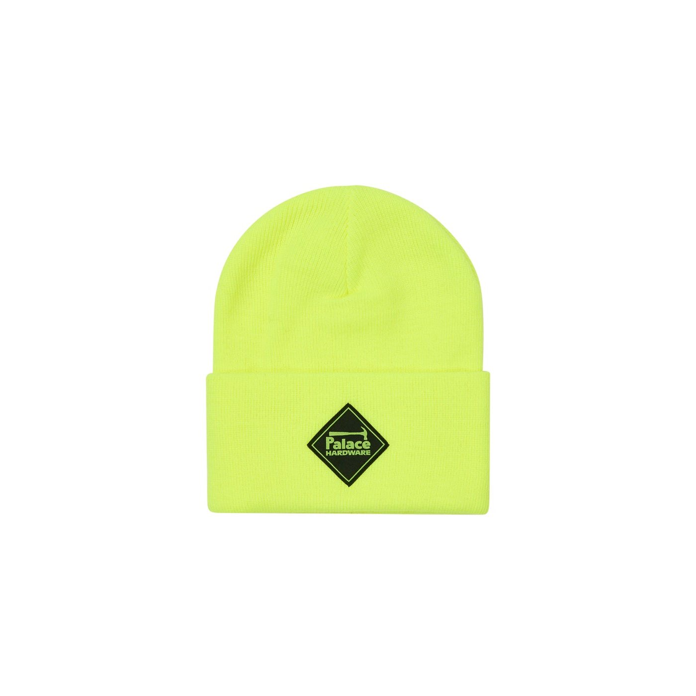 PALACE HARDWARE BEANIE SAFETY YELLOW