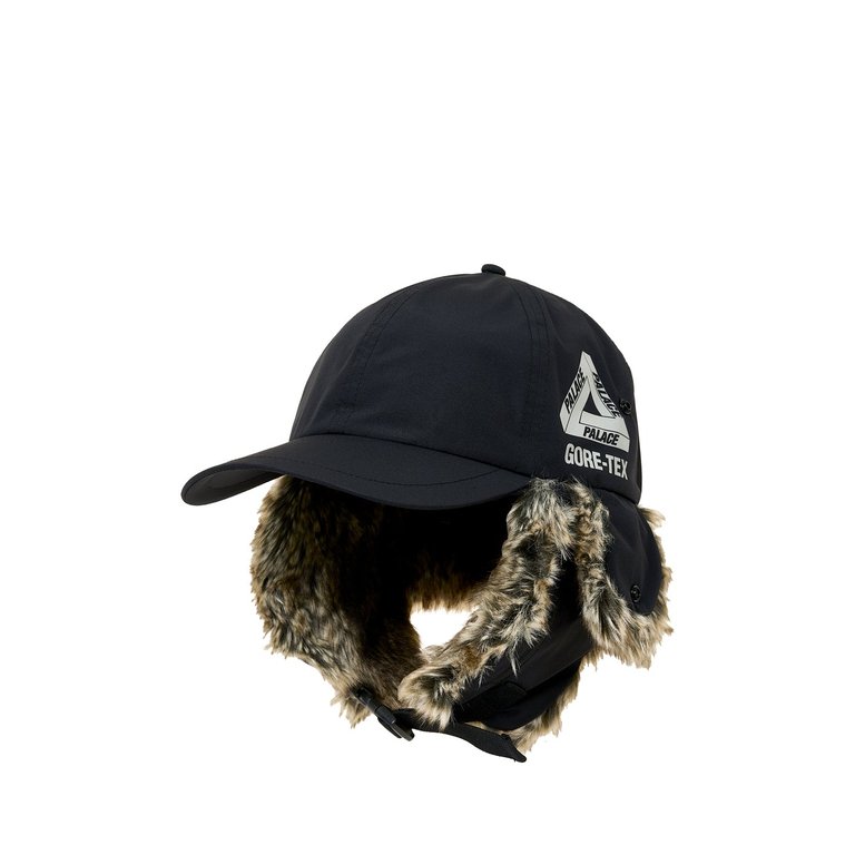 Palace GORE-TEX DOG EAR 6-PANEL BLACK (Winter 2023) - $74.00