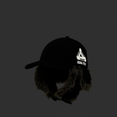 Palace GORE-TEX DOG EAR 6-PANEL BLACK - Colorway
