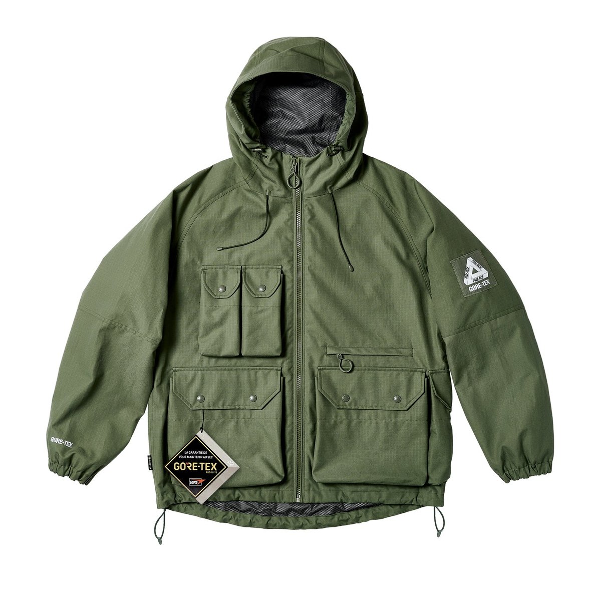 Palace GORE-TEX COTTON RS JACKET OLIVE (Winter 2023) - €448.00