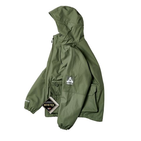 Palace GORE-TEX COTTON RS JACKET OLIVE - Colorway