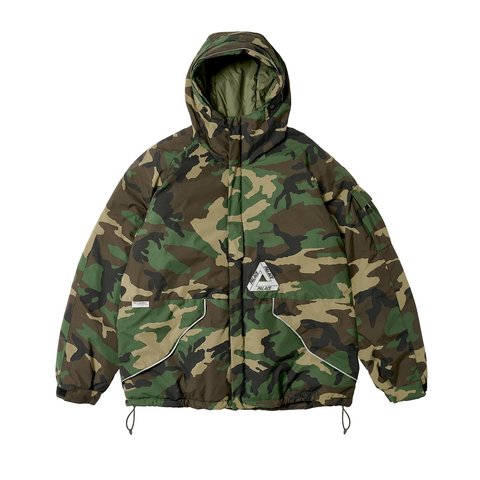 Palace P-TECH HOODED JACKET CAMO - €298.00