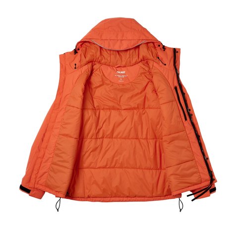 Palace P-TECH HOODED JACKET ORANGE - Colorway