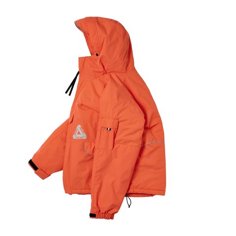 Palace P-TECH HOODED JACKET ORANGE - Colorway